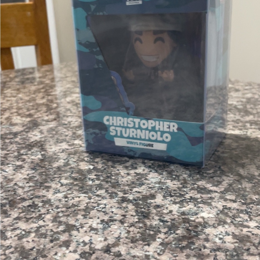 Genuine Merchandise Vinyl Figure - Blue and Black sturniolo triplet youtooz doll